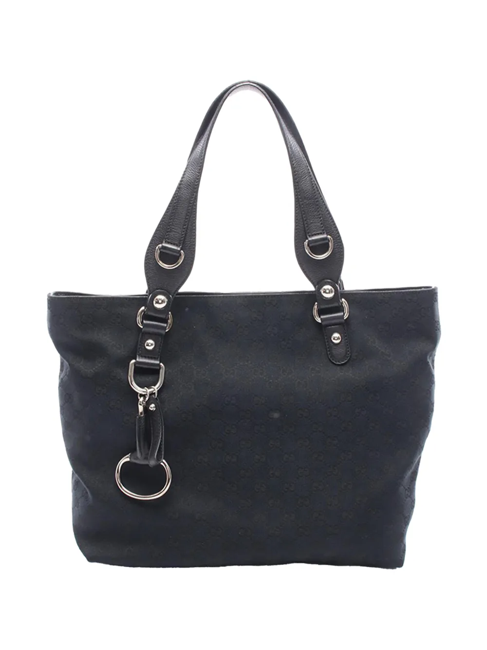 Gucci Pre-Owned 2016-2026 GG Canvas Icon Bit tote bag - Nero