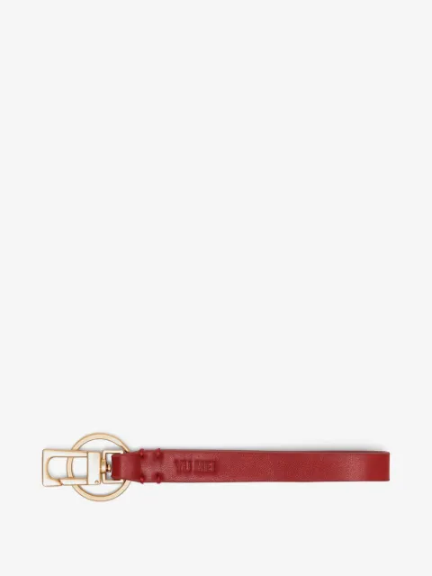Yu Mei lambskin key fob