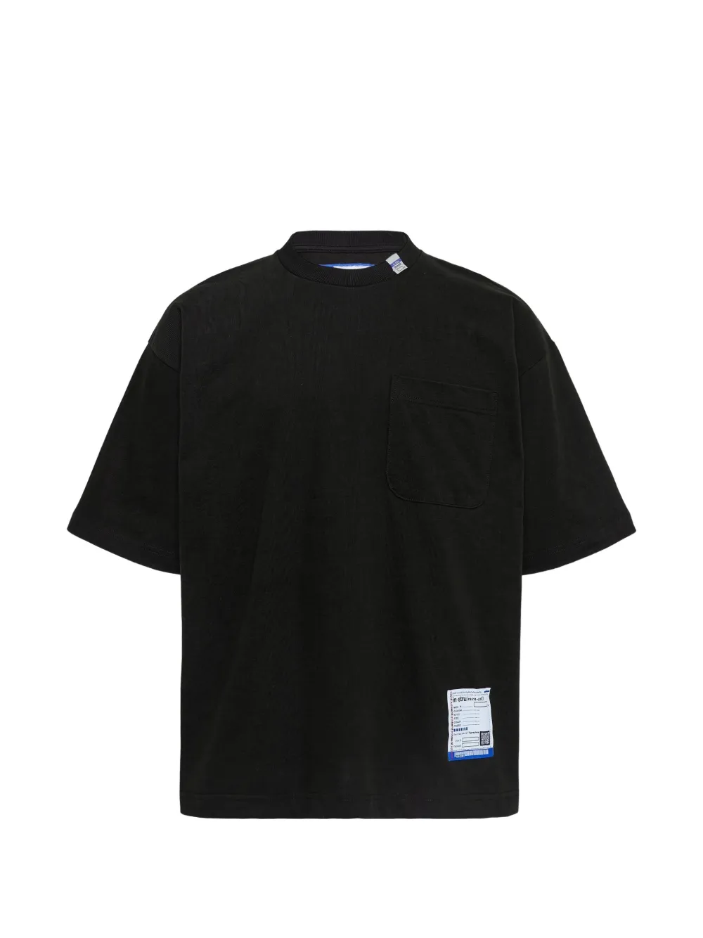 Maison MIHARA YASUHIRO pocket T-shirt - Schwarz
