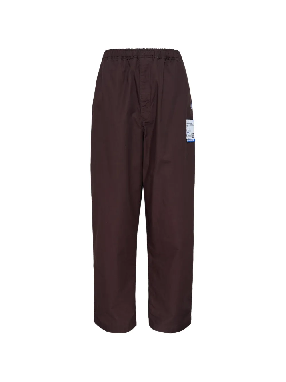 Maison MIHARA YASUHIRO drawstring trousers - Marrone