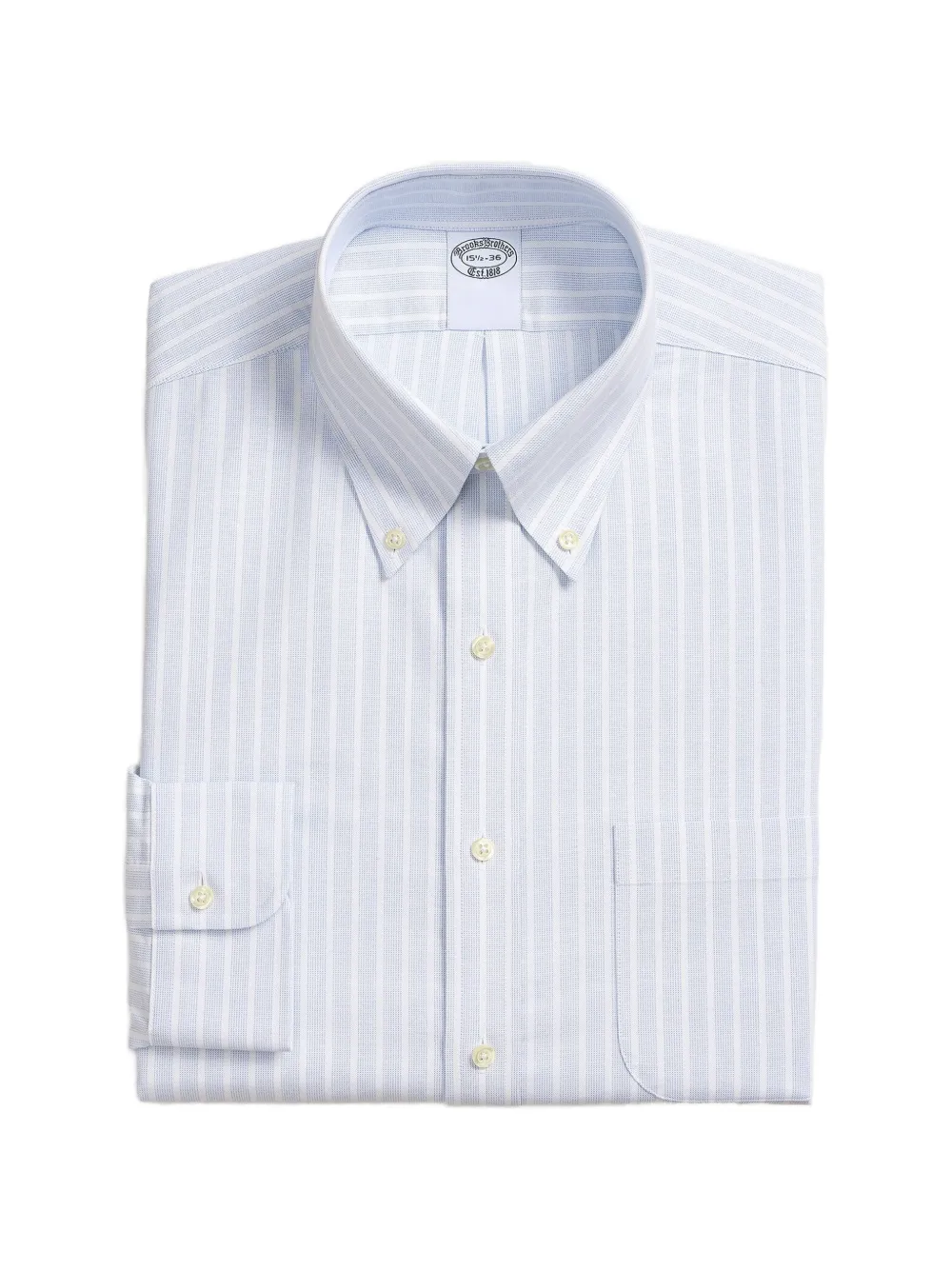 Brooks Brothers button-down striped shirt - Blau