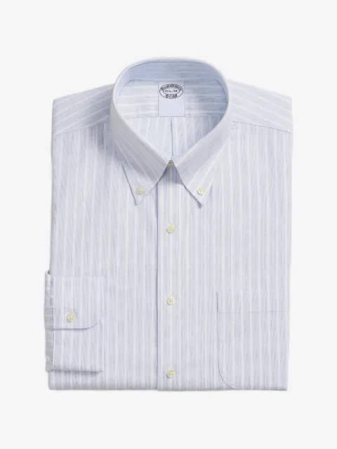 Brooks Brothers button-down striped shirt
