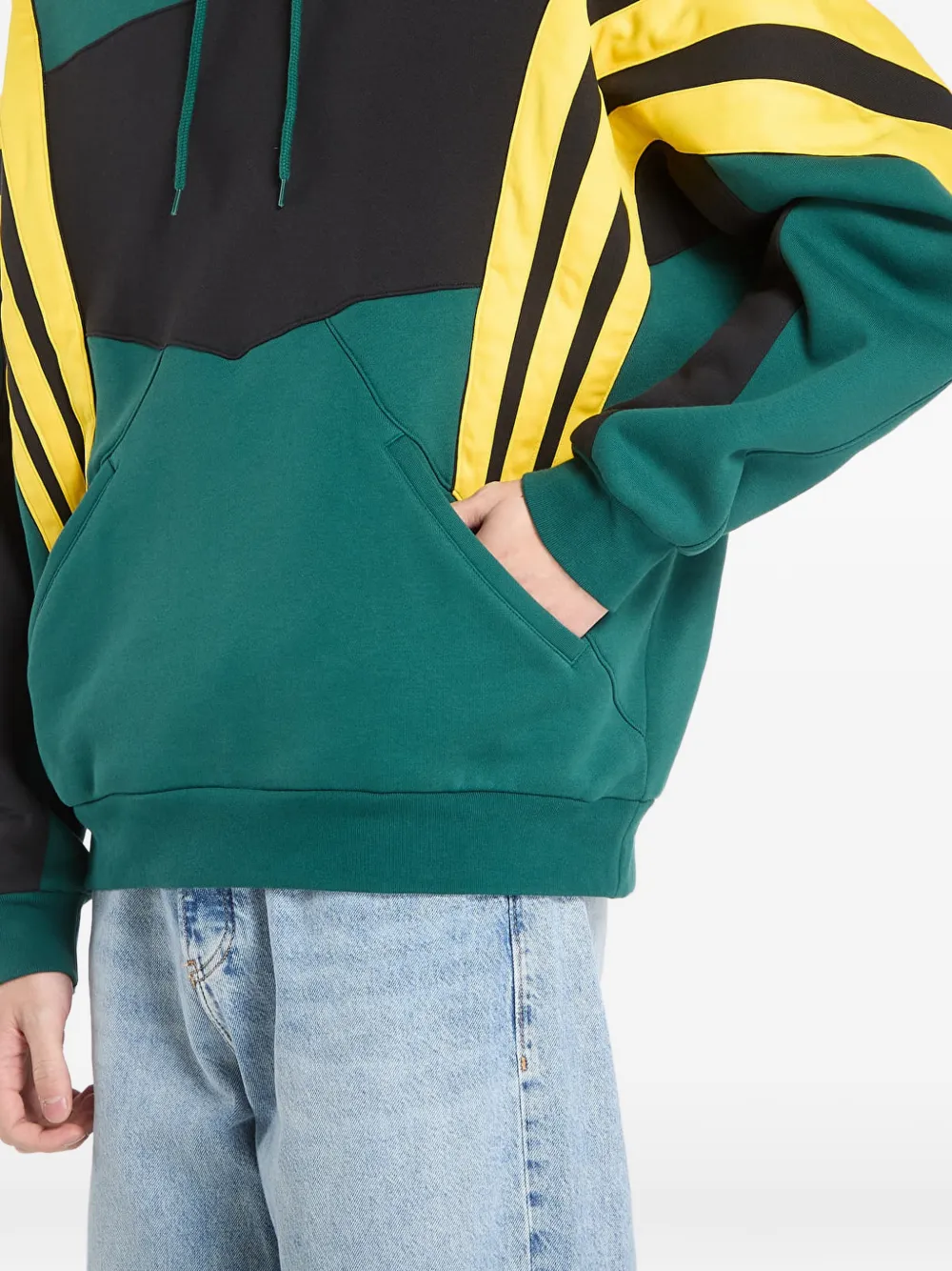 adidas Santiago ruimvallende hoodie Groen