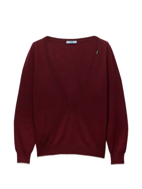 Prada cashmere V-neck sweater