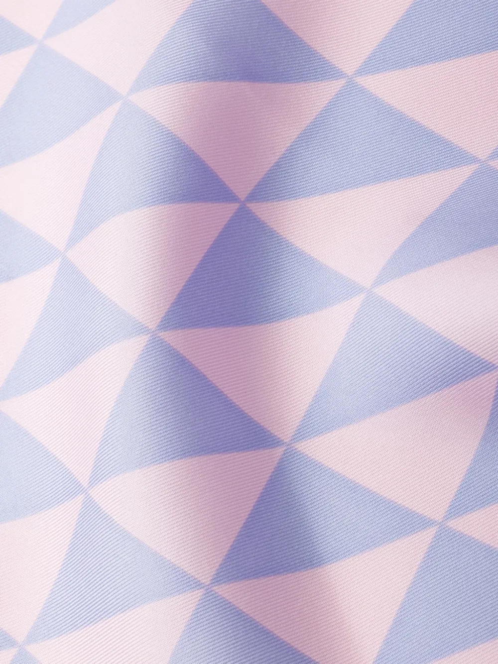 Prada Zijden twill sjaal met print Roze