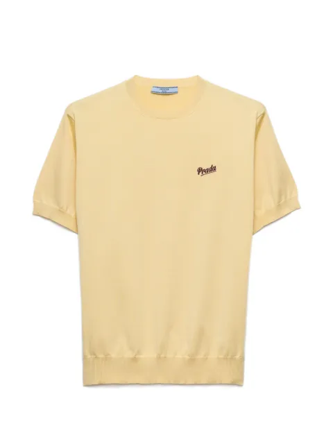 Prada silk crew-neck sweater