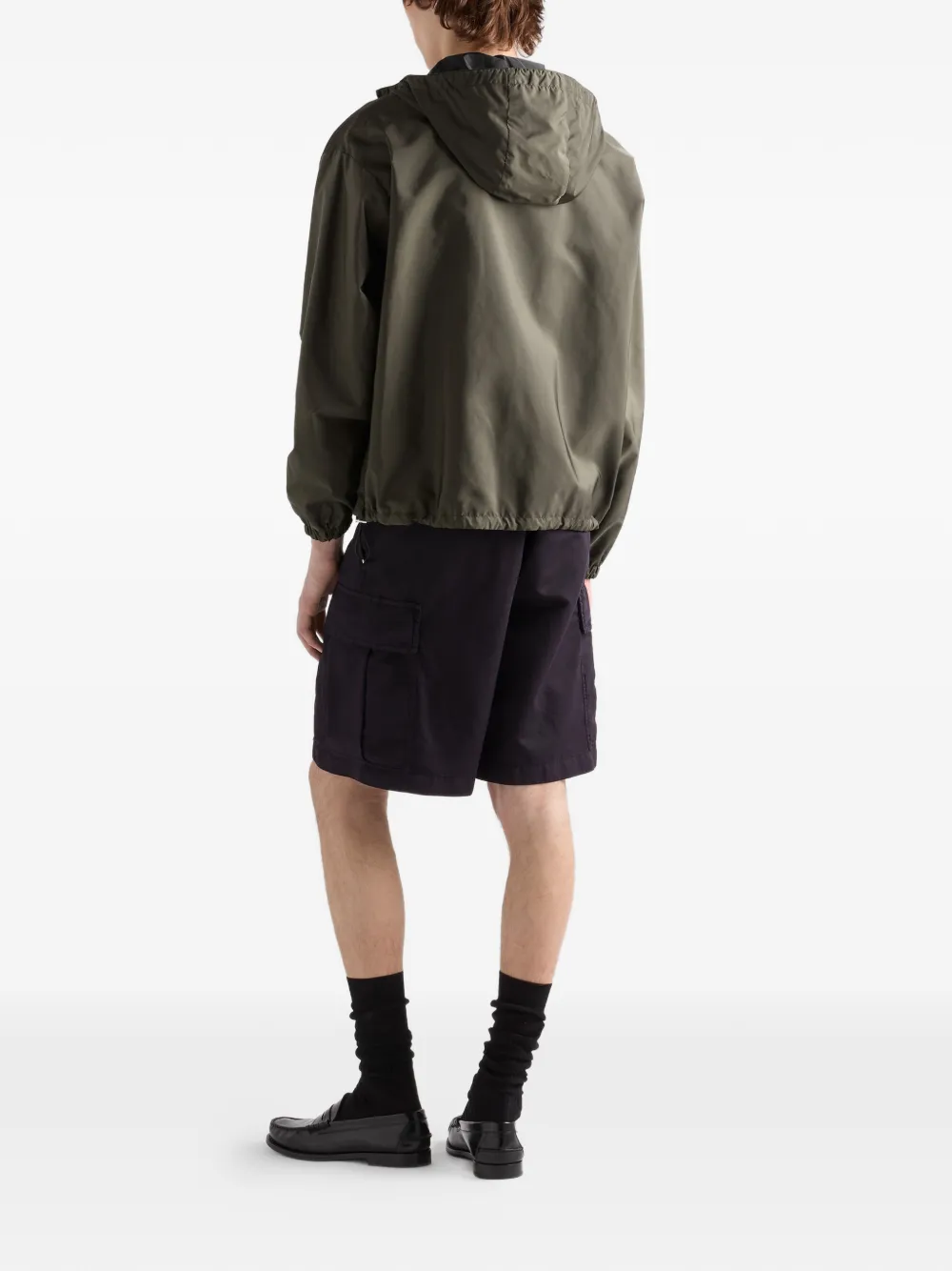  Prada Reversible Re-nylon Jacket - Green 