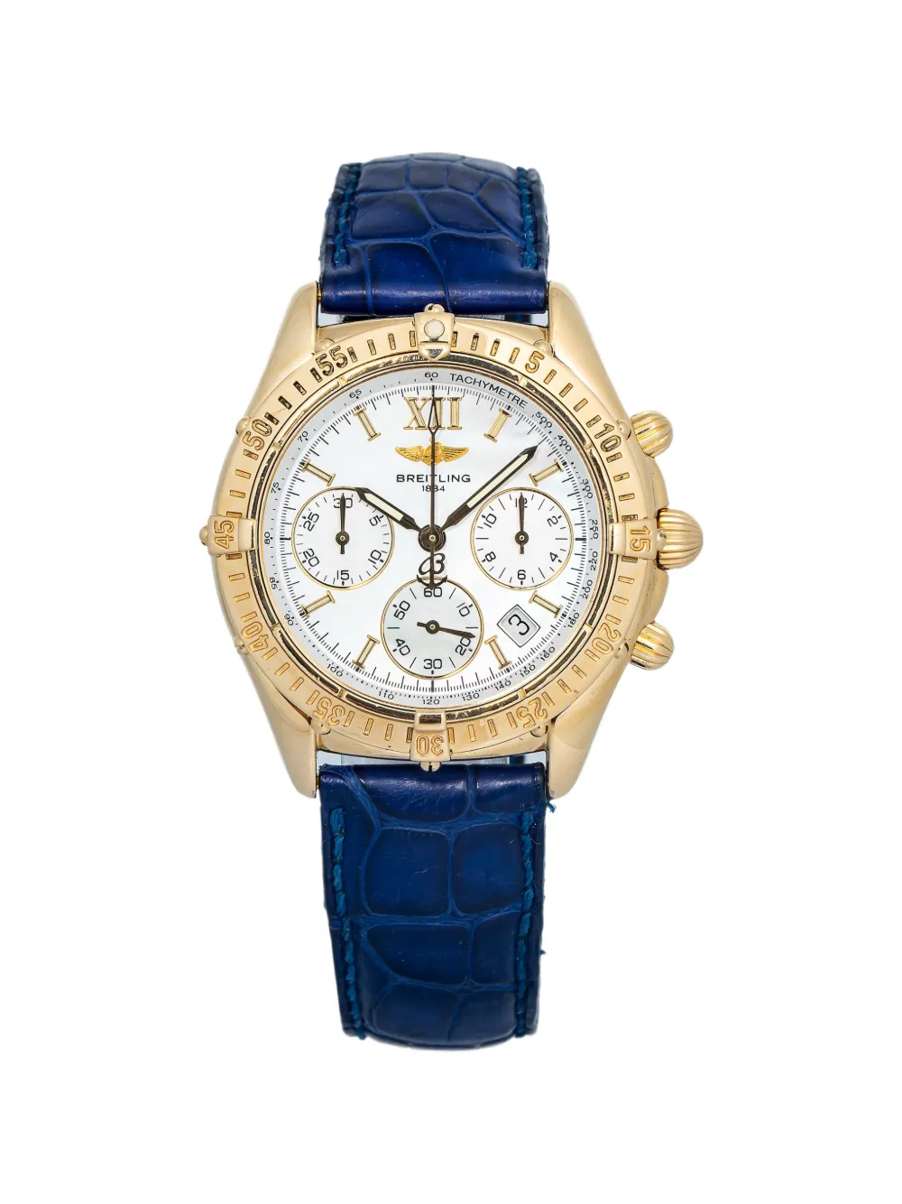Breitling mother of pearl chronograph 40mm watch - Bianco