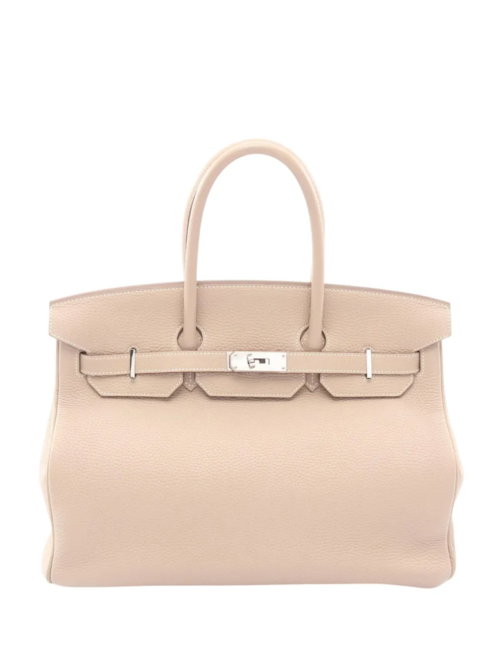 Hermès Pre-Owned 2012 Togo Birkin 35 handbag - Marrone