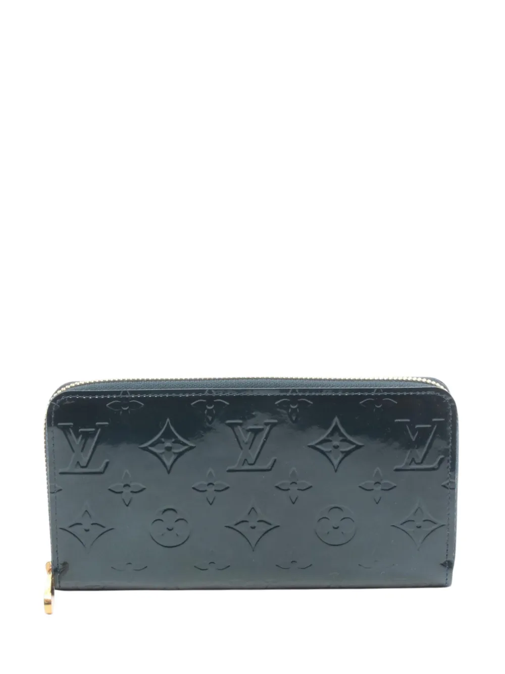 Louis Vuitton Pre-Owned 2009 Monogram Vernis Zippy long wallets - Verde