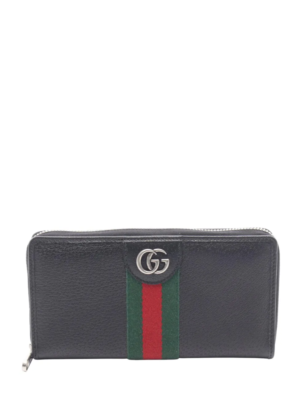 Gucci Pre-Owned 2016-2026 Calfskin Ophidia Wallet long wallets - Nero