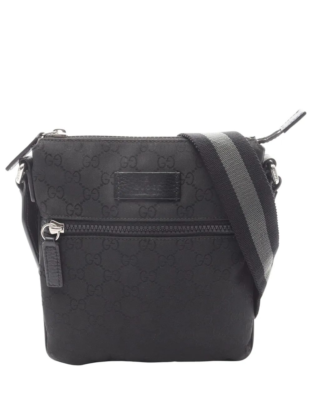 Gucci Pre-Owned 2000-2015 GG Nylon Web crossbody bag - Nero