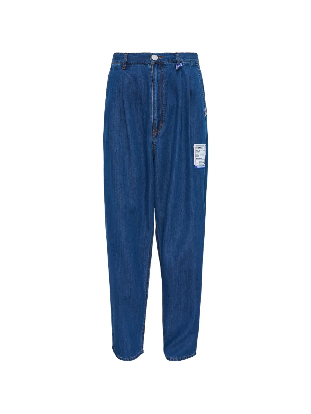 Maison MIHARA YASUHIRO wide tapered trousers - Blu