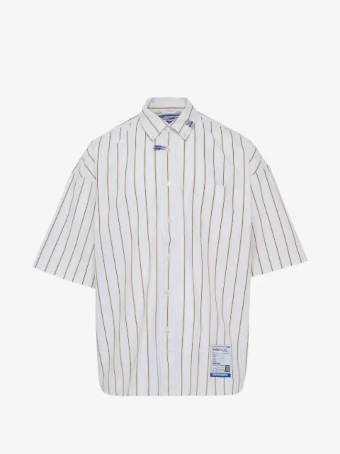 Maison MIHARA YASUHIRO striped shirt
