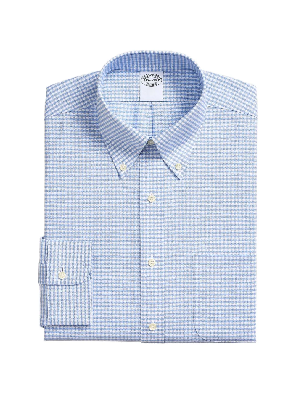 Brooks Brothers button-down Oxford shirt - Blau