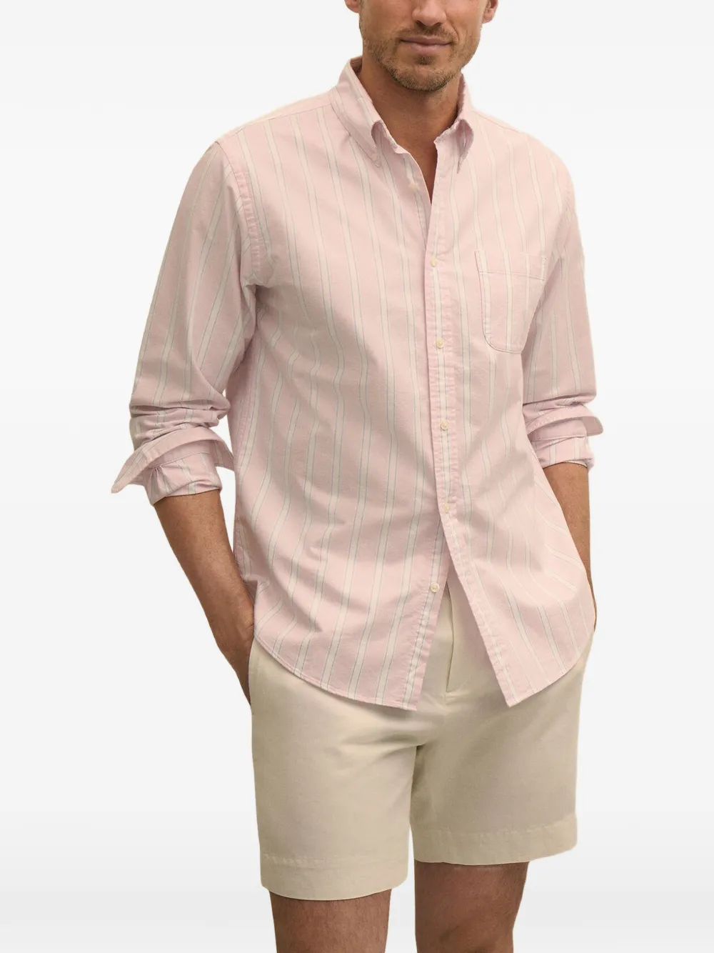 Brooks Brothers Camicia Oxford Friday - Rosa