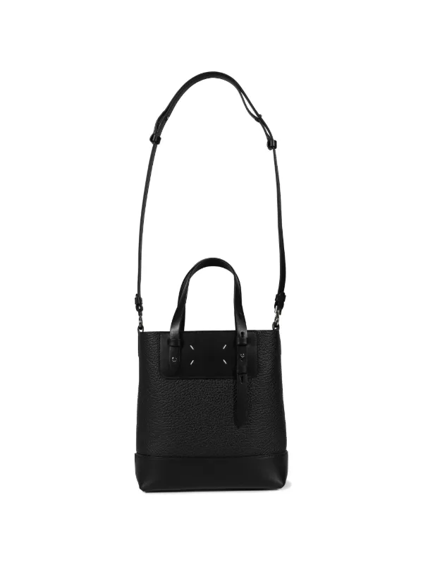 Maison Margiela ブラックショルダーバッグ Maison Margiela ペブルハンドル ショルダーバッグ | ブラック