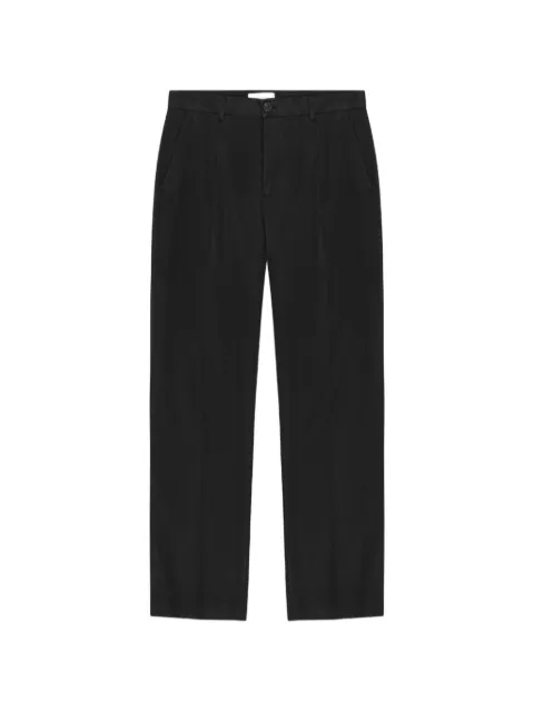 Les Deux Reece Twill-Hose mit Falten