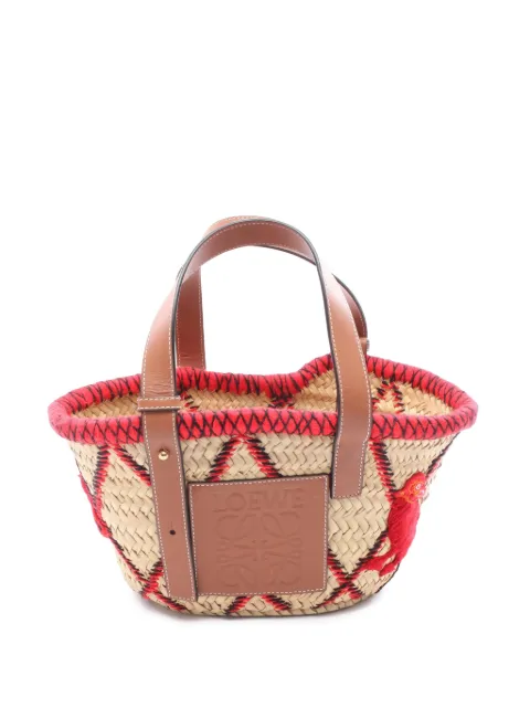 Loewe Pre-Owned petit sac à main Anagram Basket (2010-2026)
