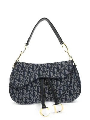Christian Dior Pre-Owned 2003 トロッター ダブル サドルバッグ