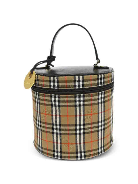 Burberry Pre-Owned 1990-2000s check vanity case
