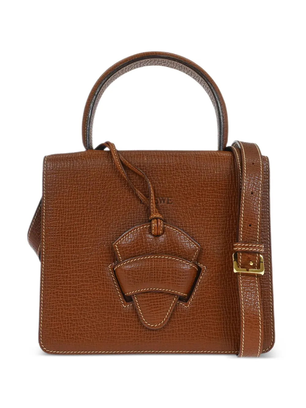 Loewe Pre-Owned Borsa a mano Barcelona two-way 1990-2000 - Marrone