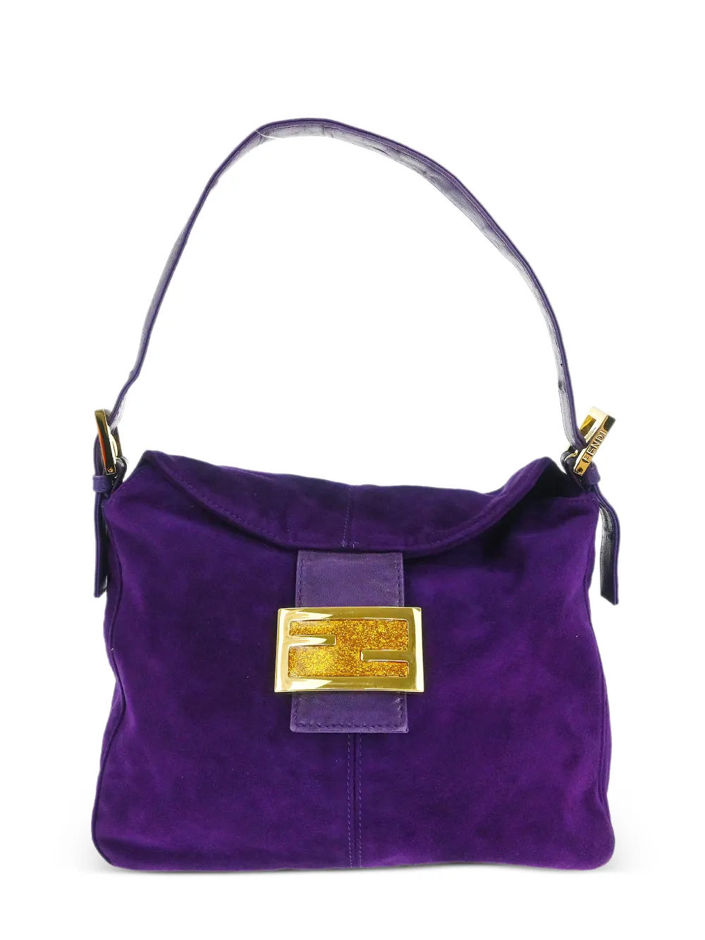 Fendi Pre-Owned Borsa a mano con fibbia 2000 - Viola