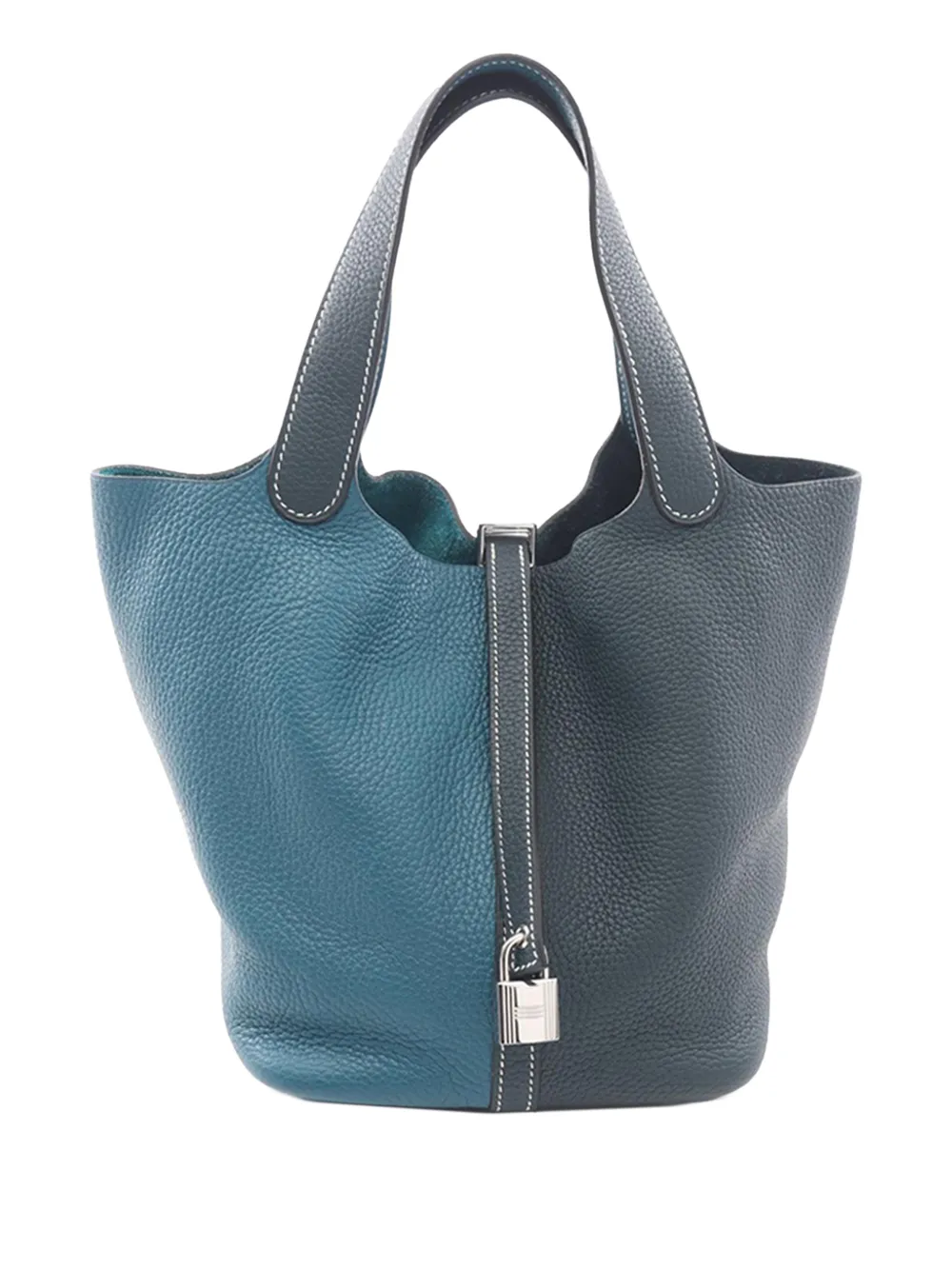 Hermès Pre-Owned 2021 Clemence Picotin Lock Casaque 22 handbag - Verde