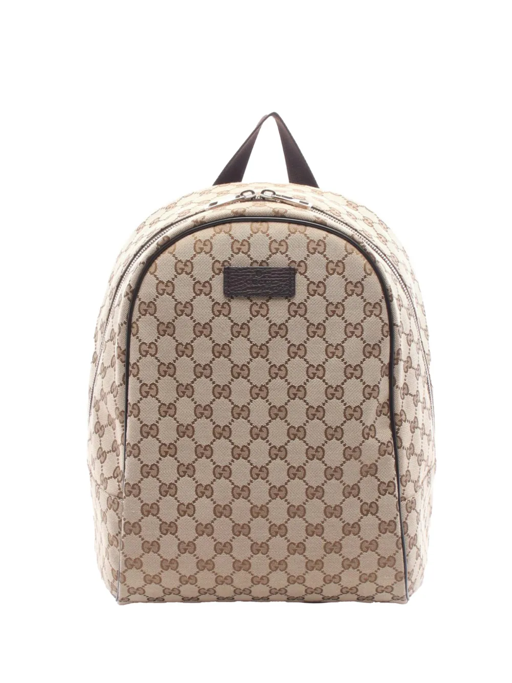 Gucci Pre-Owned 2000-2015 GG Canvas backpack - Marrone