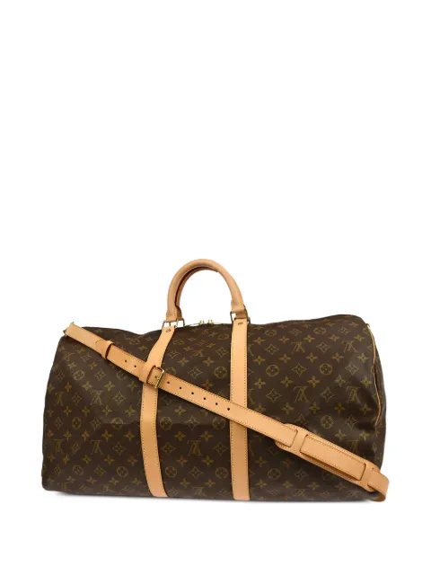 Louis Vuitton Pre-Owned 55 Keepall Bandouliere tote i kanvas med monogram fra 1999