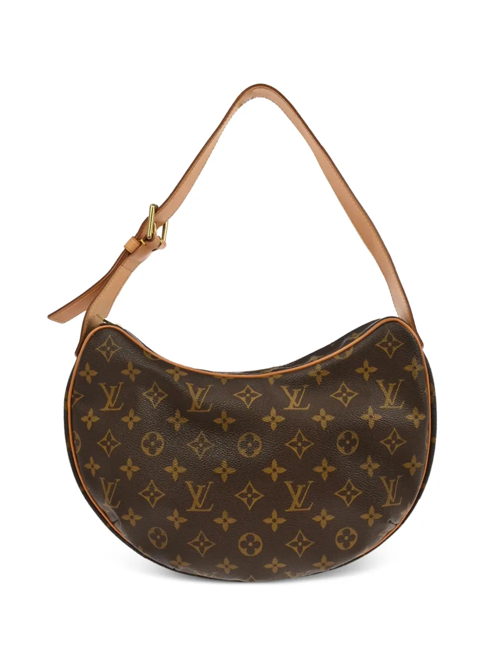 Louis Vuitton Pre-Owned 2003 MM Croissant monogram-canvas shoulder bag - Brown