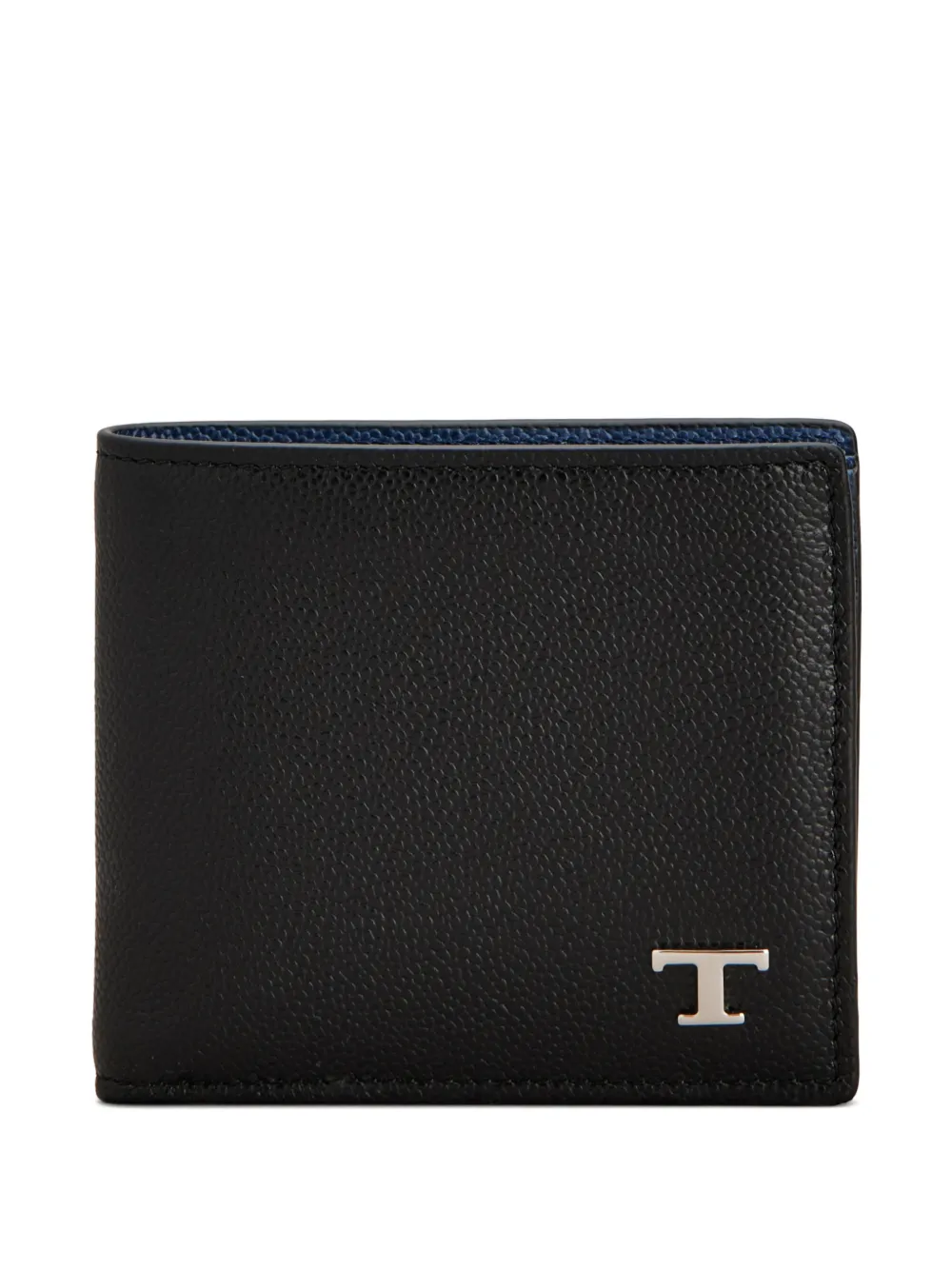 Tod's logo-plaque wallet - Nero