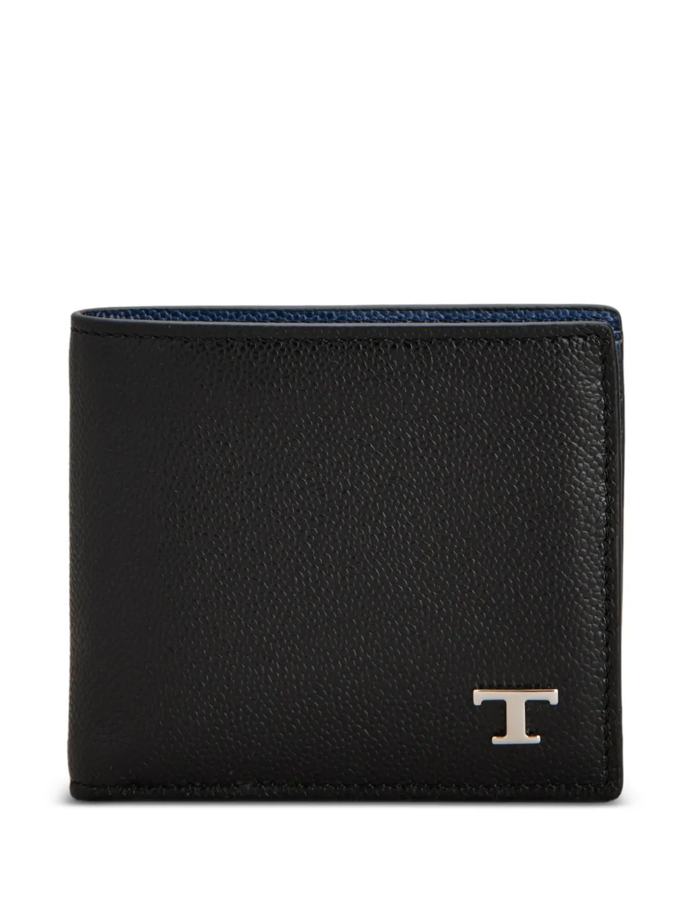 Tod's logo-plaque wallet - Nero