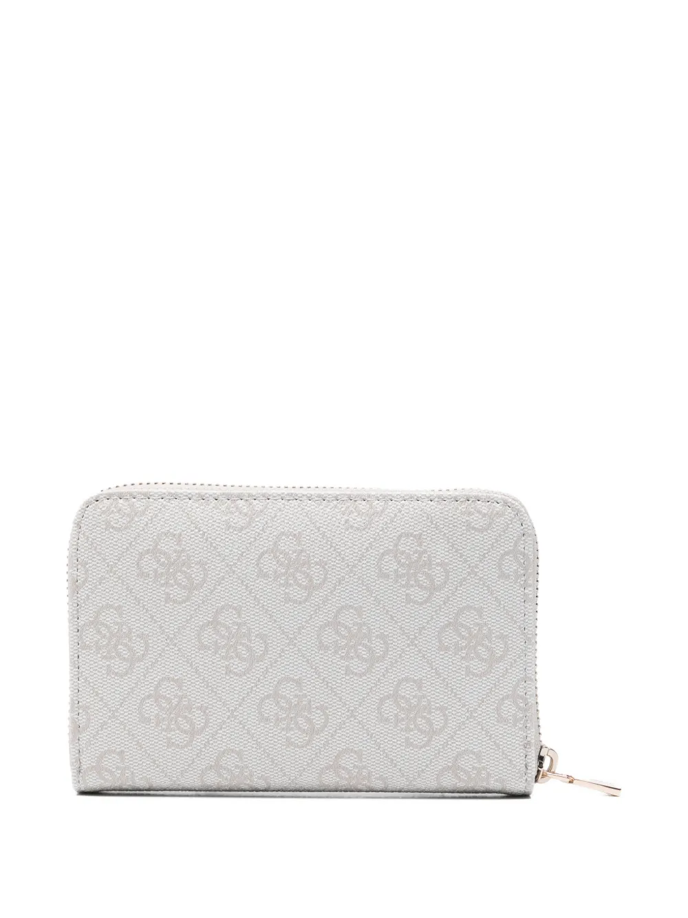  Guess Usa Monogram-pattern Wallet - Grey 