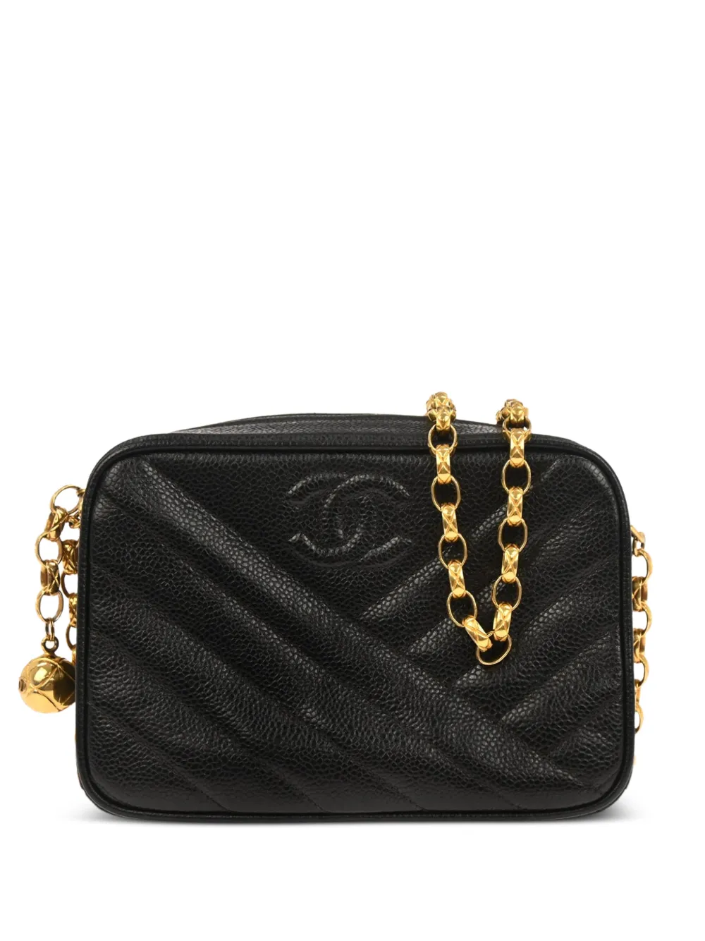 CHANEL Pre-Owned Borsa a spalla trapuntata 1991-1994 - Nero