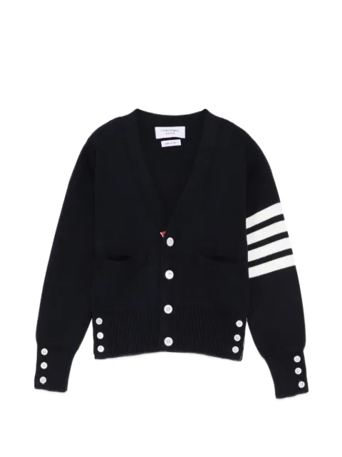 Thom Browne Kids cardigan à quatre bandes