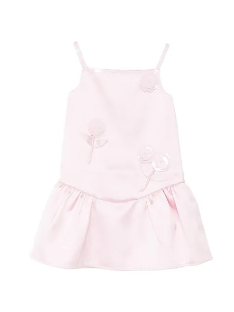 Self-Portrait Kids sequin-flower dress