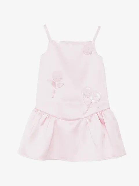 Self-Portrait Kids vestido bordado con lentejuelas