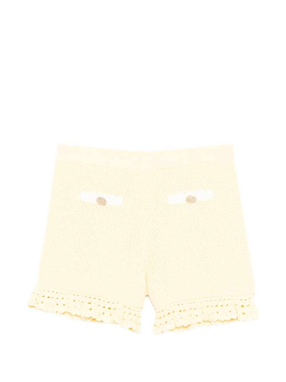 Self-Portrait Kids Shorts - Toni neutri