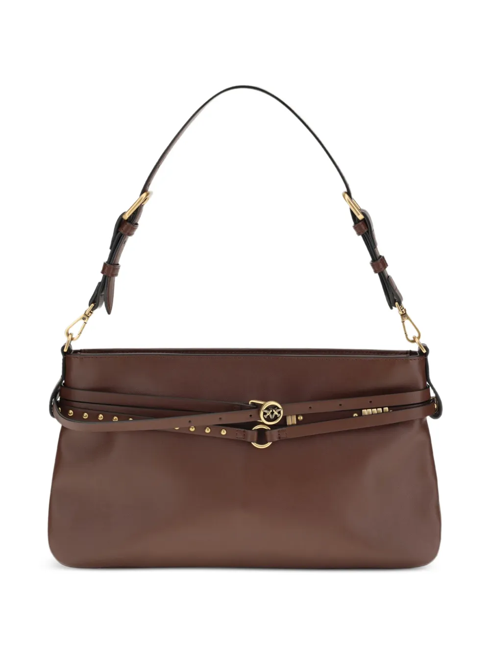 PINKO mini Belt shoulder bag - Marrone