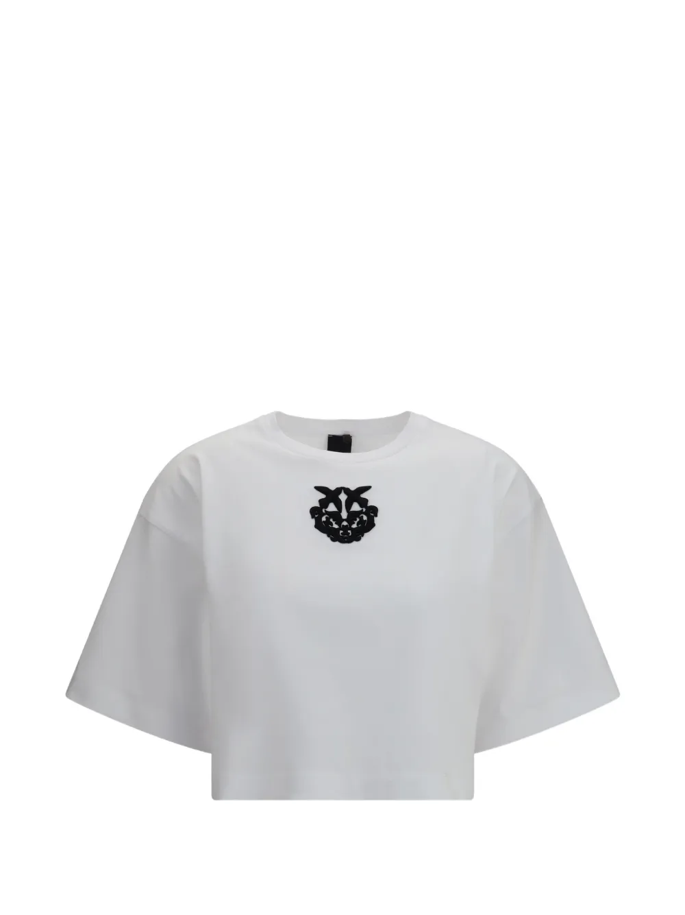 PINKO logo jersey T-shirt - Bianco