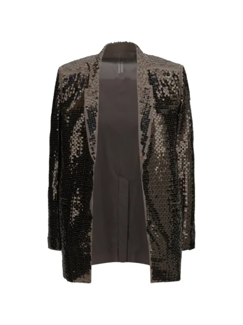 Rick Owens embroidered concordian jacket