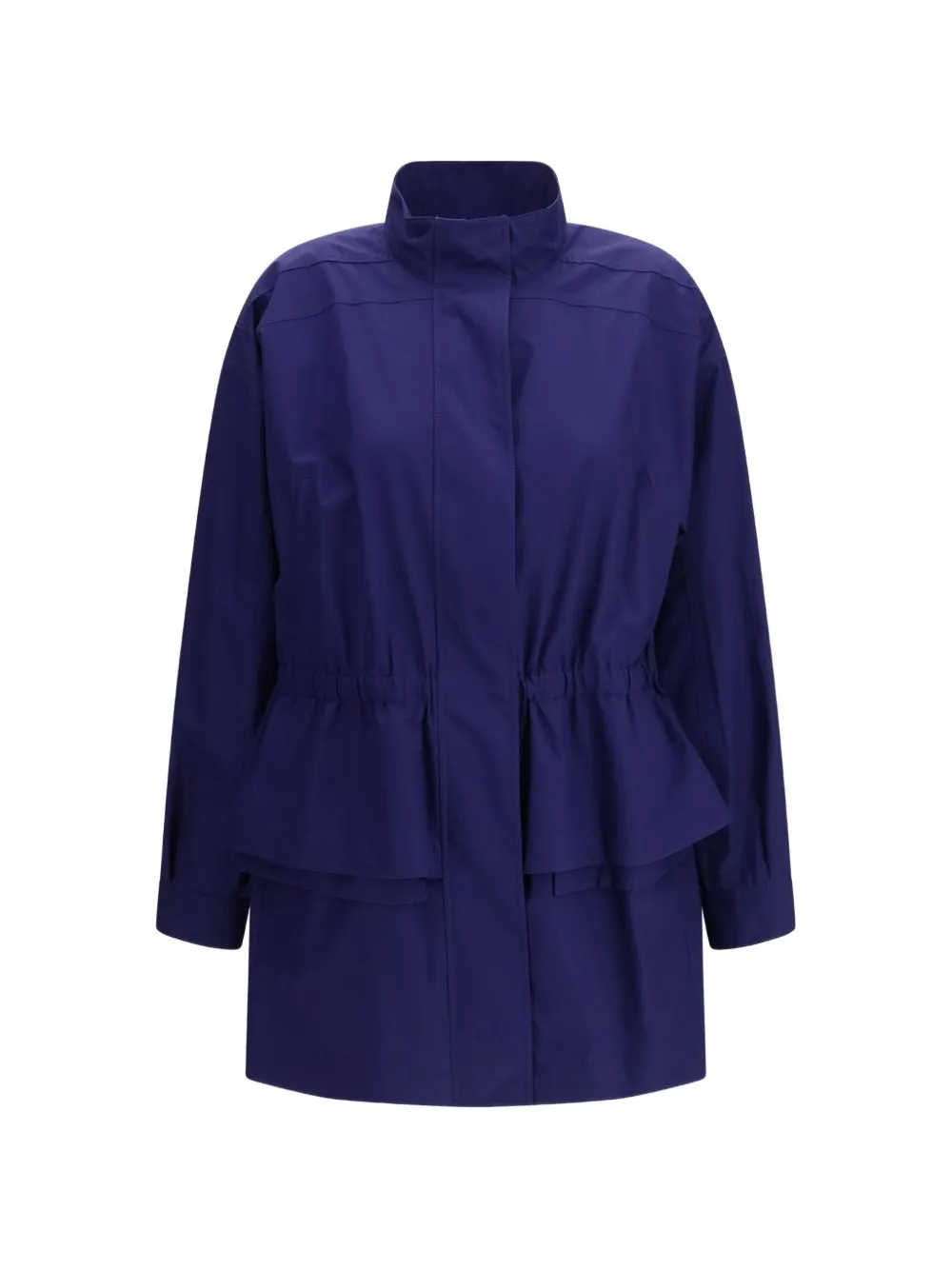 FENDI elasticated-waist coat - Blu