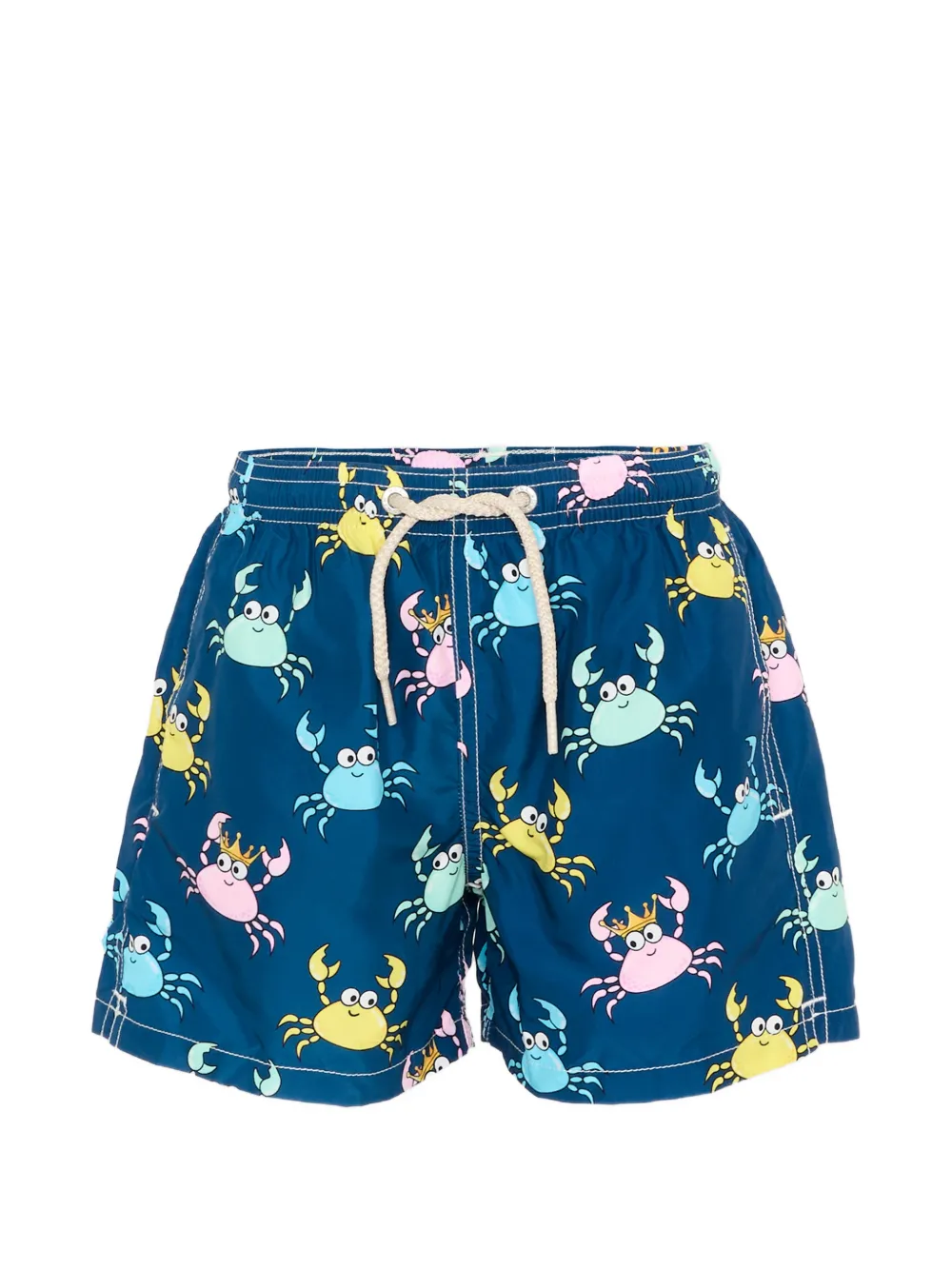 MC2 Saint Barth Kids crab-print swim shorts - Blu