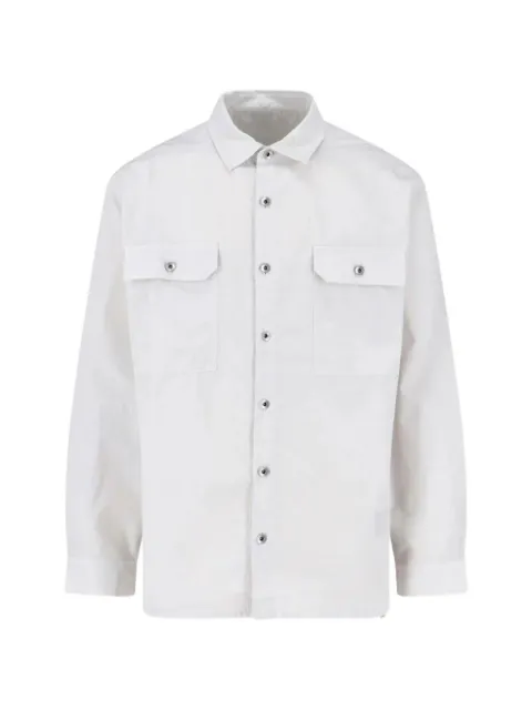 Rick Owens DRKSHDW button-up chest-pockets shirt