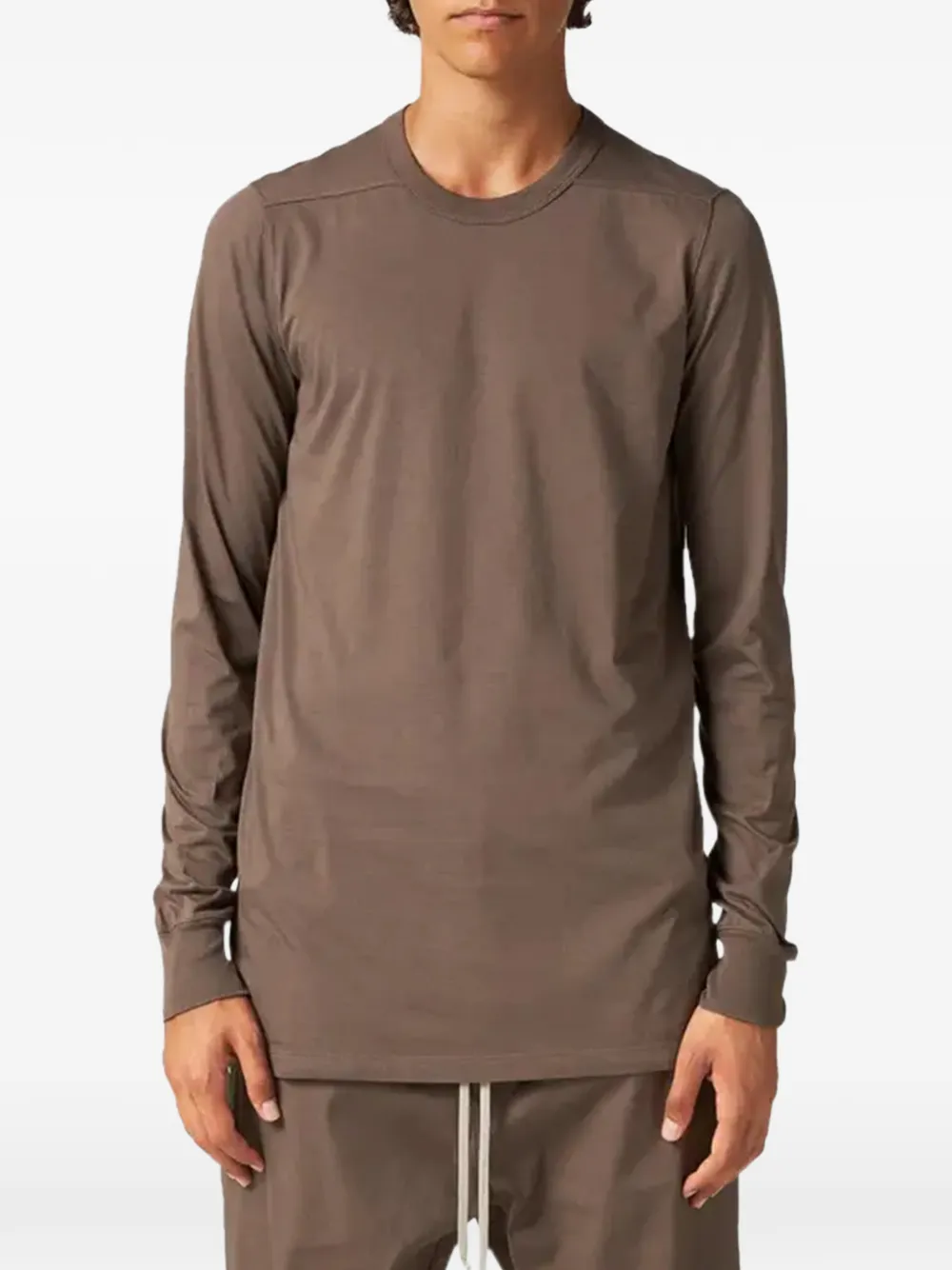 Rick Owens DRKSHDW long-sleeve T-shirt - Marrone