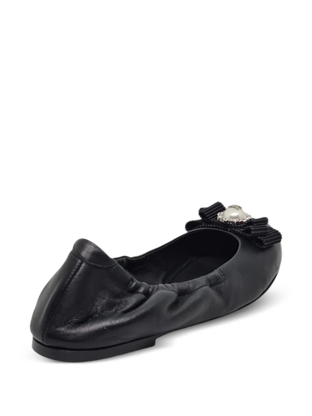 Casadei Verfraaide ballerina's Zwart