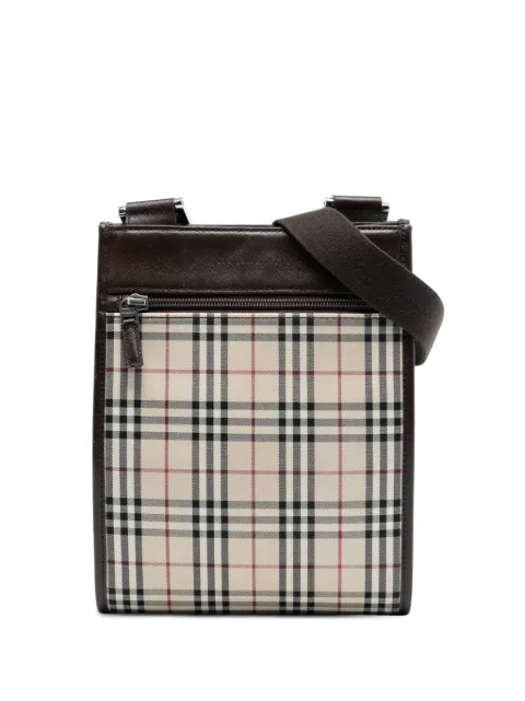 Burberry Pre-Owned 2000-2017 House Check Canvas crossbody bag