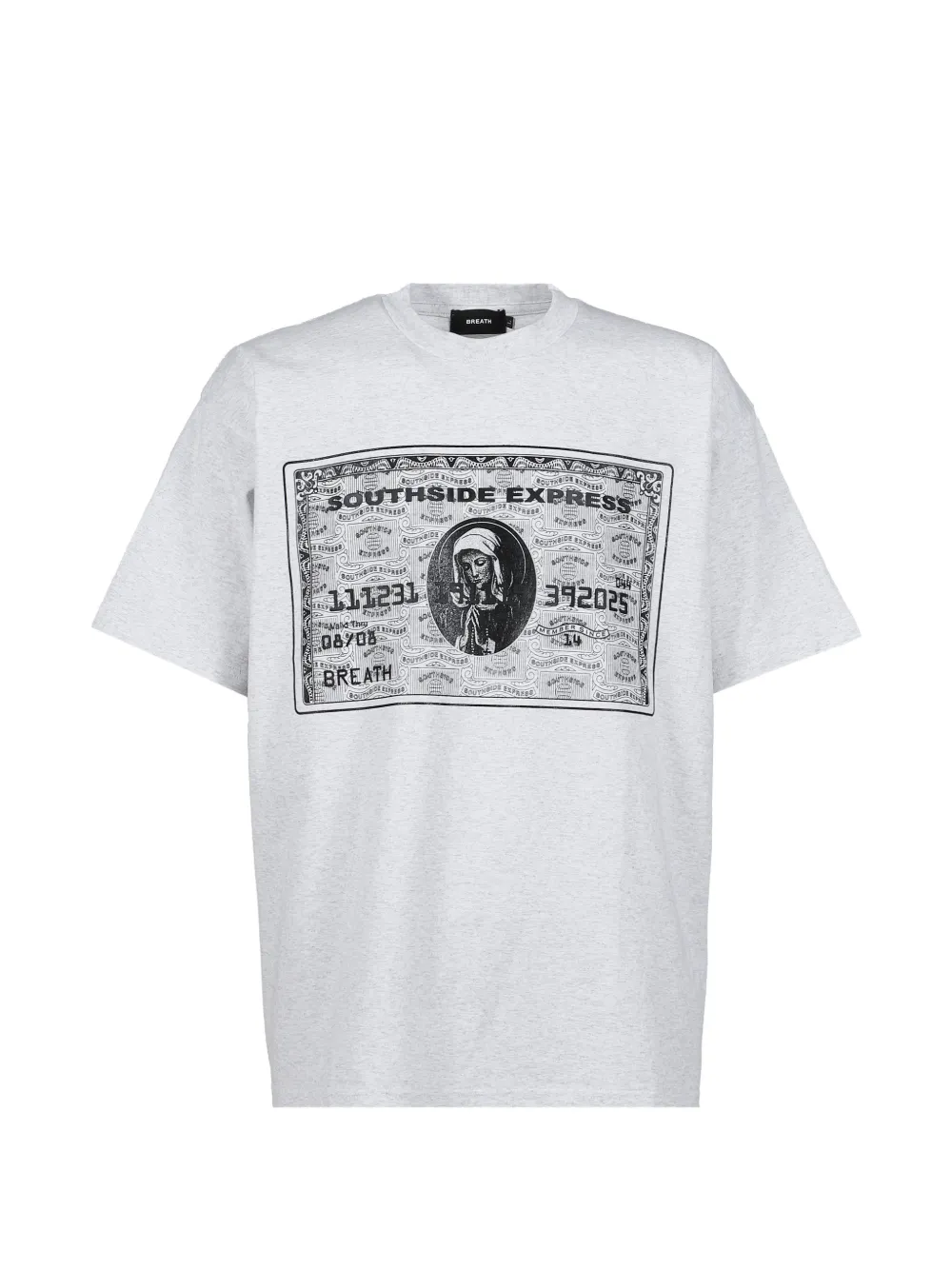 BREATH T-shirt con stampa - Grigio