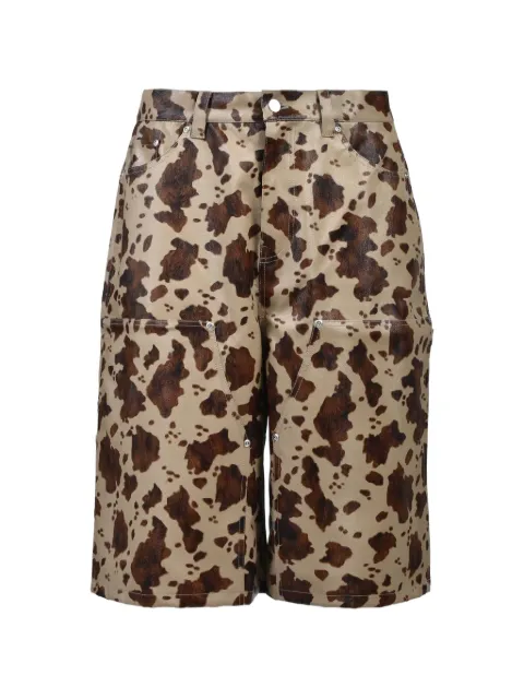 BREATH horse-print shorts
